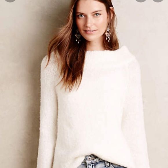 Anthropologie Sweaters - Anthropologie | Moth Cream sweater